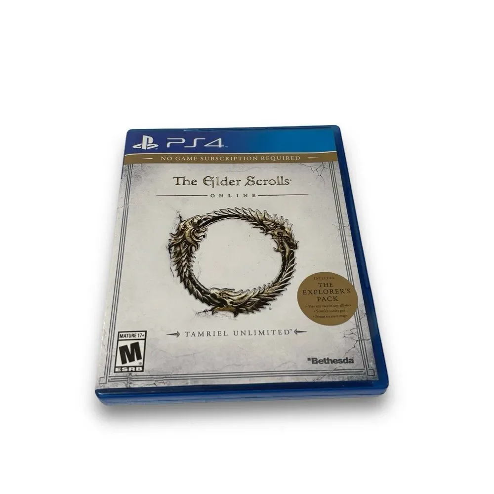 PS4 The Elder‎ Scrolls Online: Tamriel Unlimited The Explorers Pack Game